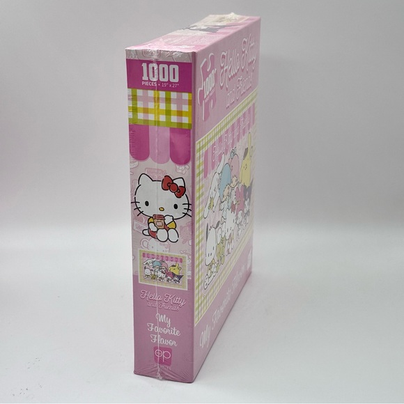 Hello Kitty and Friends My Favorite Flavor 1000-piece Jigsaw Puzzle - Picture 6 of 8